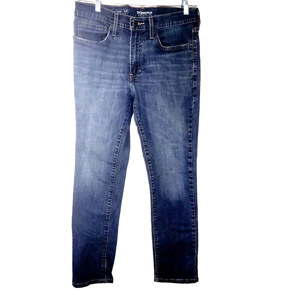 Sonoma Women's Slim Fit Denim Jeans Size 33/30